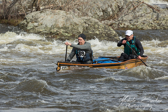 2014 Kenduskeag Stream Canoe Race Bib #69