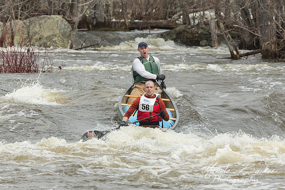 2014 Kenduskeag Stream Canoe Race Bib #56
