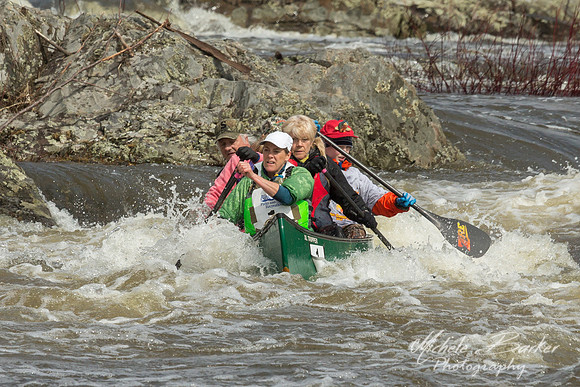 2014 Kenduskeag Stream Canoe Race Bib #1