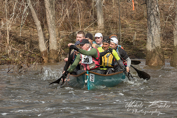 2014 Kenduskeag Stream Canoe Race Bib #39