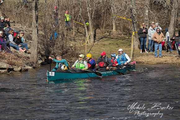2016 Kenduskeag Stream Canoe Race Bib #1