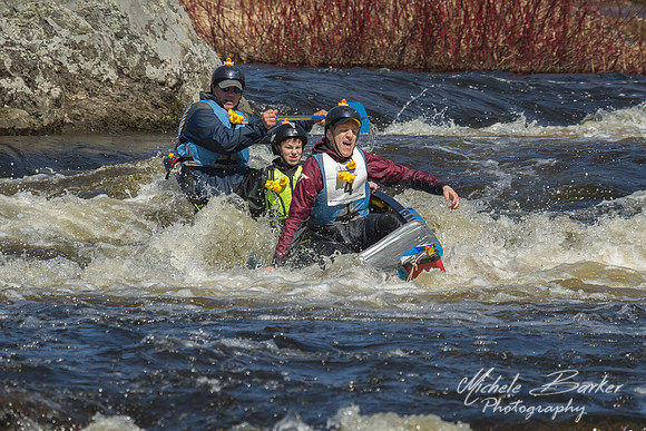 2016 Kenduskeag Stream Canoe Race Bib #4