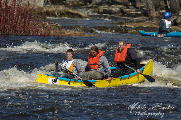 2016 Kenduskeag Stream Canoe Race Bib #9