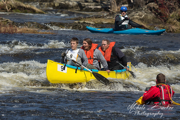 2016 Kenduskeag Stream Canoe Race Bib #9