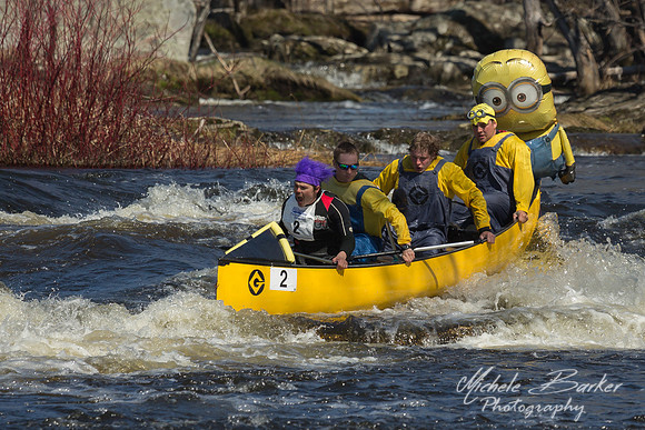 2016 Kenduskeag Stream Canoe Race Bib #2