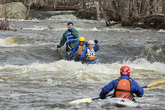 2014 Kenduskeag Stream Canoe Race Bib #14