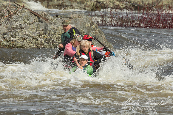 2014 Kenduskeag Stream Canoe Race Bib #1