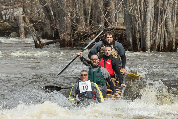2014 Kenduskeag Stream Canoe Race Bib #10