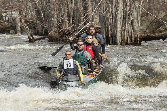 2014 Kenduskeag Stream Canoe Race Bib #10