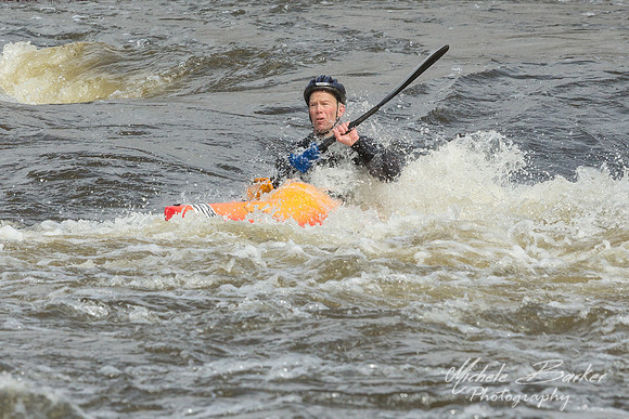 2014 Kenduskeag Stream Canoe Race Bib #104